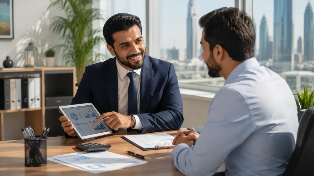 financial broker