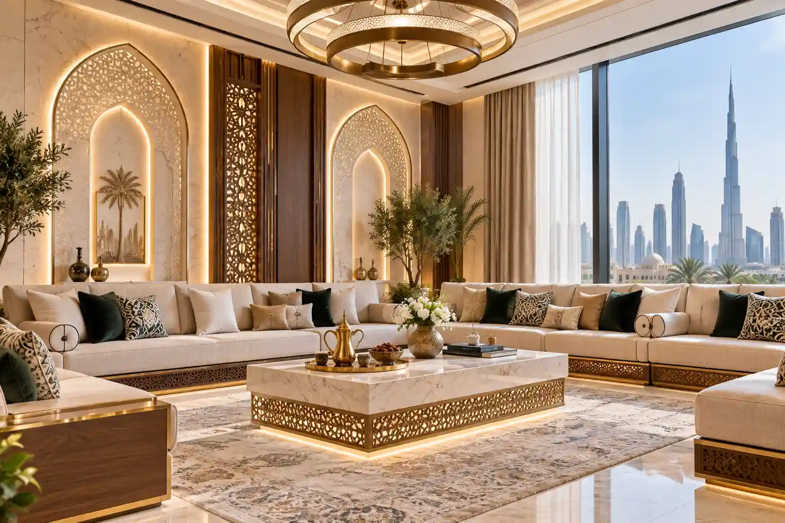 Majlis Design in Dubai: Blending Tradition with Contemporary Luxury